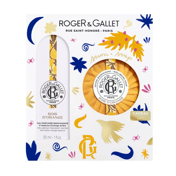 ROGER & GALLET - PROMO PACK BOIS D' ORANGE Eau Parfumee Bienfaisante - 30ml ΜΕ ΔΩΡΟ Savon Bienfaisant - 100gr